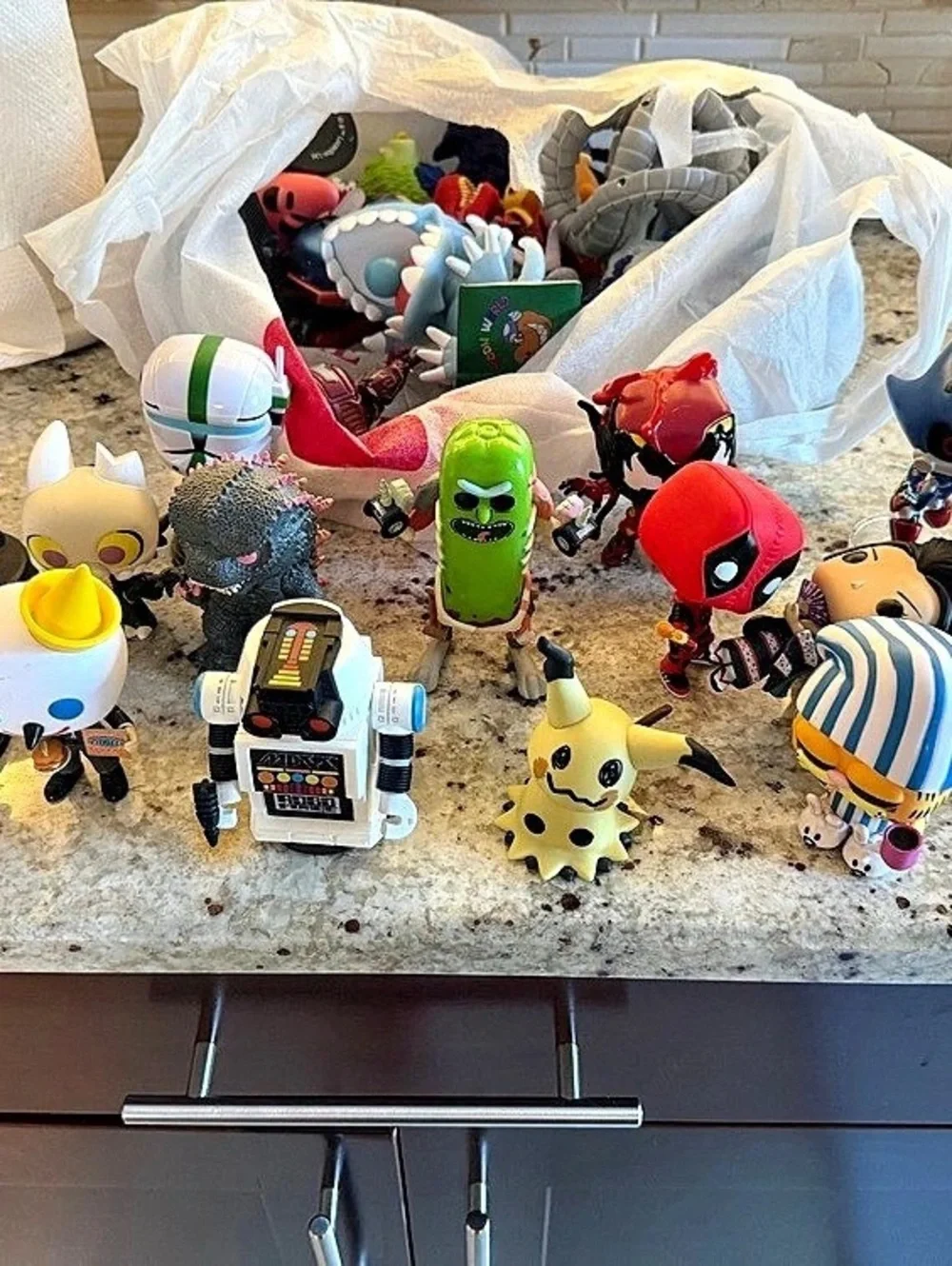 Mixed Action Figure Toy Lot Multicolor